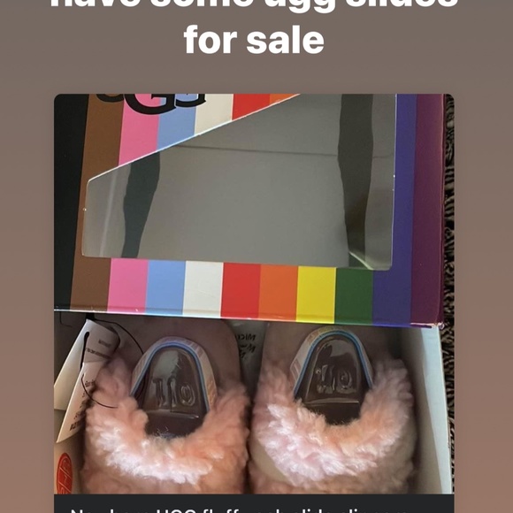 Newborn Ugg slides - Picture 4 of 6